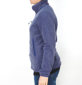 Womens Jack Wolfskin Nanuk 1707661 Dark Plum Soft Warm Fleece Zip Up Sweatshirt